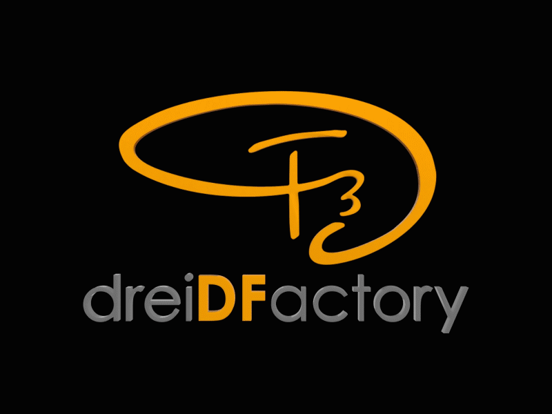 Dreidfactory - Logo Animation 3d animation brand identity branding project company style guide corporate identity intro logo animation motion design
