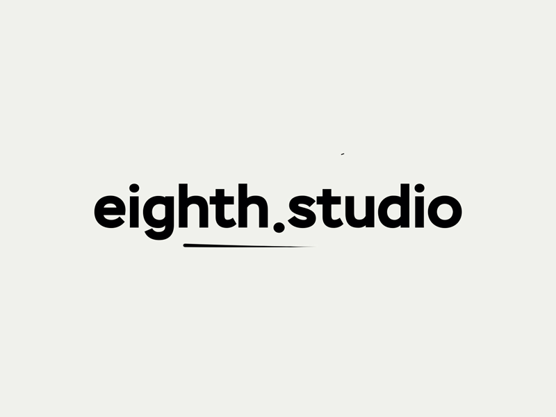 eighth.studio animation branding branding project company style guide design final brand identity flat illustration intro lettering logo logo animation motion design typography video animation design