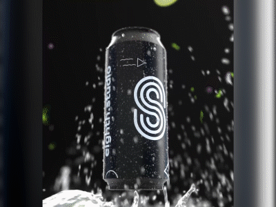 Bottle - Logo Animation 3d animation design intro motion design