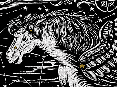 Pegasus constellation illustration noom pegasus ucf