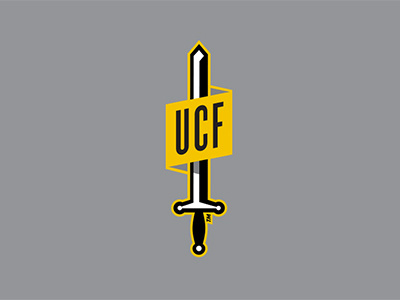 sticker fun knights sticker sword ucf vector