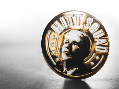 Hitt Squad commemorative pin