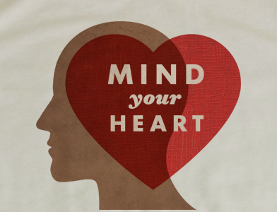 Mind Your Heart illustration/logo healthcare id illustration logo