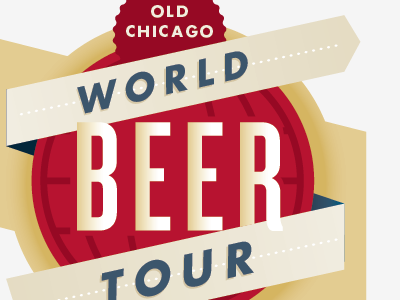 World Beer Tour logo for Old Chicago beer id logo