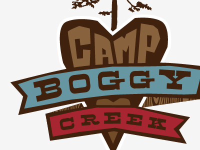 CBC ID - WIP camp id kids logo rustic type