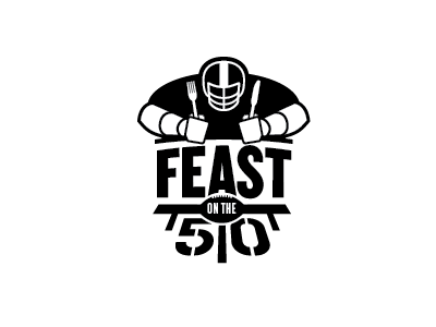 Feast on the Fifty event logo events id logo sports