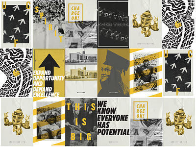 UCF poster series / wall wrap