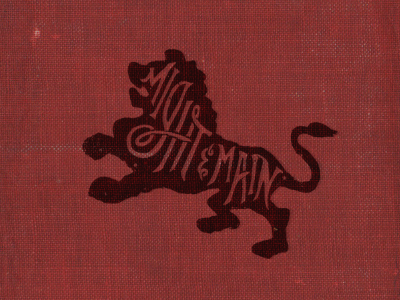 Might & Main band ID band hand type id lion logo music