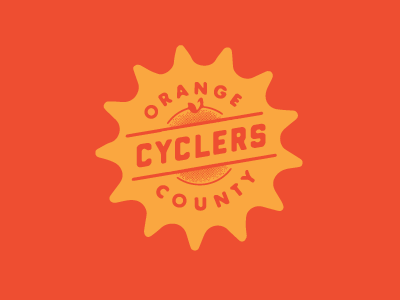 Orange County Cyclers cycling id logo shirt art special olympics
