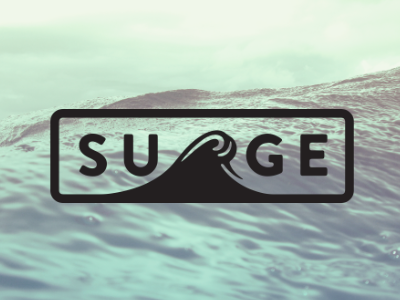 Surge logo team id wave