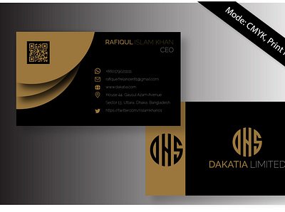 Elegant print ready business card design banner design branding business card design design graphic design illustration logo ui ux vector