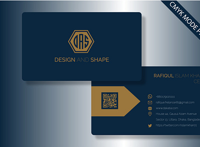 Elegant Business Card Design banner design branding business card design design graphic design illustration logo ui ux vector