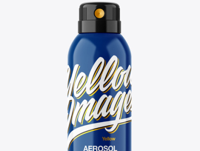 Download Psd Mockup Glossy Aerosol Bottle Mockup HQ design graphic design