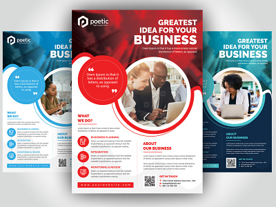 Corporate Flyer Design Template advertisement branding business co corporate design flyer graphic design marketing template