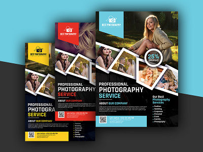 Pre flyer photography template