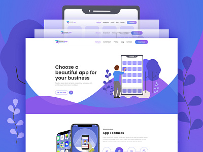 App Landing Page