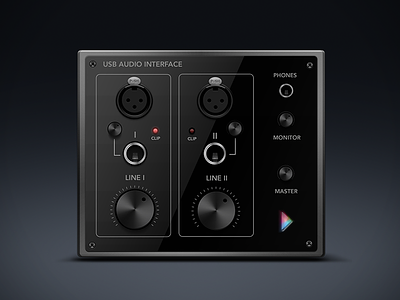 USB Audio Interface audio illustration interface usb