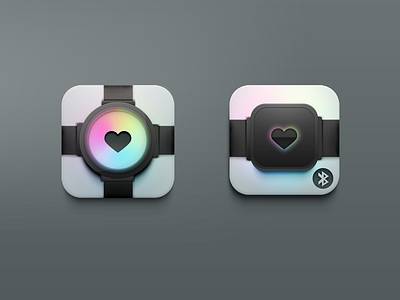 HeartMon Icons bpm counter heart rate icon icon design ios iphone
