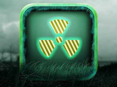 iOS IconKit design fitness game grass icon ios kit nuclear sports wood