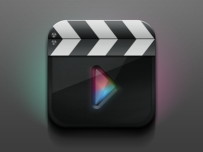 Movie Player Icon app design icon ios media movie player