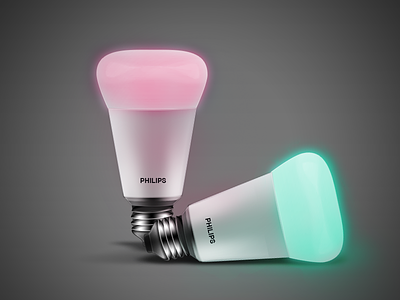 Philips Hue Bulbs ambify bulbs chrome hue light metal plastic