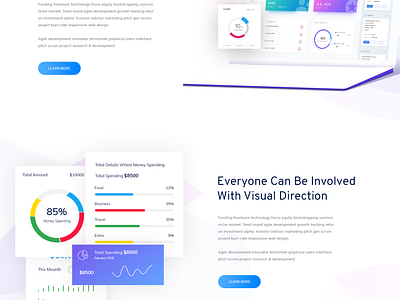 Creative Home Page | Exploration #1 by Zahid Hasan Zisan on Dribbble
