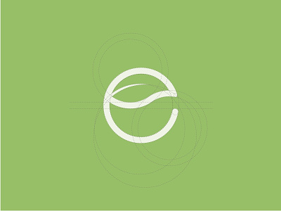 E + Leaf branding climate design e e monogram environmental flat green leaf logo logoprocess logotype monogram sustainability type