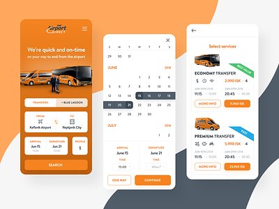 Airport Direct - Mobile Booking Flow booking booking system mobile mobile design mobile ui ui ui ux ui design ux design web web design