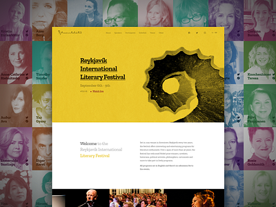 Reykjavík International Literary Festival - Website