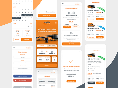 Airport Direct - Mobile Booking Flow