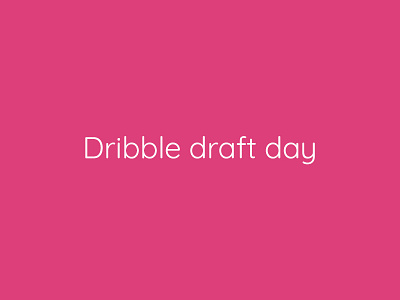 1 invite - draft day community draft dribbble dribbbleinvite dribbbleinvites giveaway invitation invite prospect