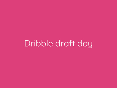 1 invite - draft day