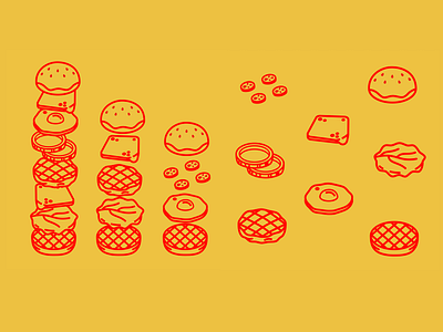 Random Burger Icon for recipe