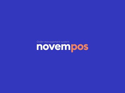 NovemPOS - Branding Identity branding design logo management app management system order payment payments product