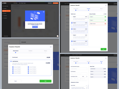 LabsOffice - Ecommerce Managing Platform Modals