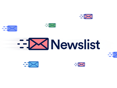 Newslist Logo bulletin logo mail mailing newsletter