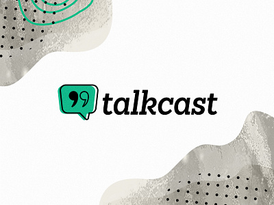 Talkcast Rebranding design podcast rebranding redesign refactoring talkcast typography