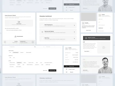 StartupMarket | Components Designed on Wireframe Stage application card components design interface marketplaces product startup startupmarket ui component wireframe wireframe design