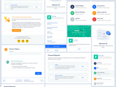 StartupMarket | Components Designed on UI Stage application card component design illustration interface marketplace marketplaces product screen startup typography ui ui component user interface ux