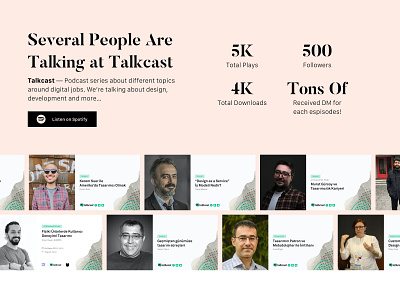 Several People Are Talking at Talkcast