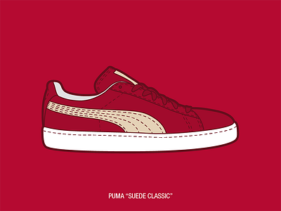 Sneakers illustration collection #4 illustration puma sneakers