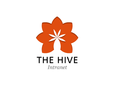 HIVE intranet logo branding logo
