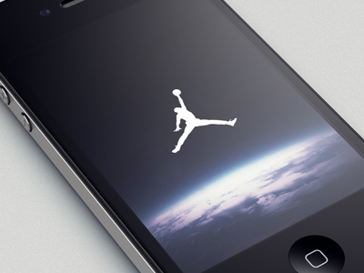 Just for fun 23 app fun iphone jordan jumpman nike sky snapseed space sport ui