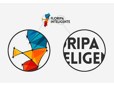 Floripa Inteligente branding brasil brazil city florianopolis floripa identity logo smart