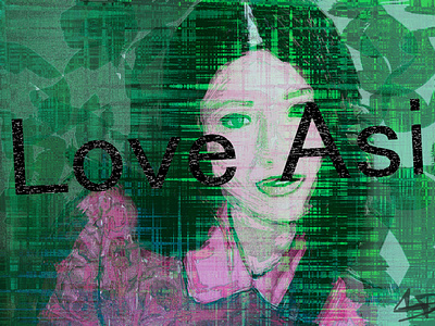 Love Asia. backgrounds branding design graphic art jpeg