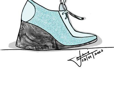 FOOTWEAR design graphic design illustration