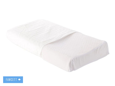 Shop Contoured Natural Latex Pillow - Fawcett Mattress