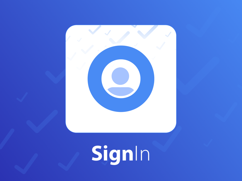 Sign In Logo by Jordan Buckhalt on Dribbble