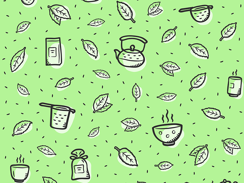 Tea background by Tomas Knopp on Dribbble