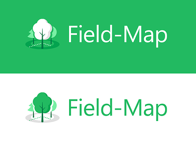 The final version of Field-Map application icon application application icon forest green tree wood